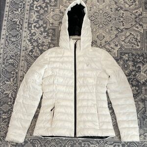 Spyder Women's White Puffer Jacket
